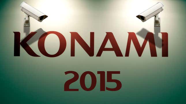 Image for article titled In 2015, Konami Had A Very Strange Year