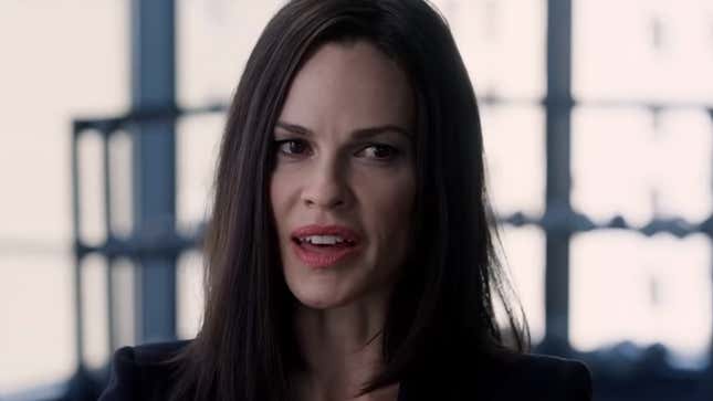 Image for article titled The Hilary Swank Movie About Hunting Republicans for Sport Will Not Be Coming to Theaters