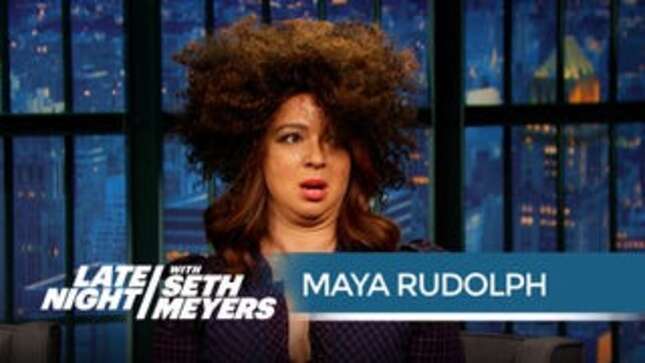 Maya Rudolph Finally Gave America a Rachel Dolezal Impression
