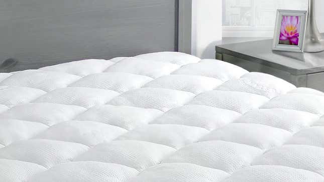 Bamboo Mattress Pad with Fitted Skirt | $57-$74 | Amazon | Promo code 9RABNL3G