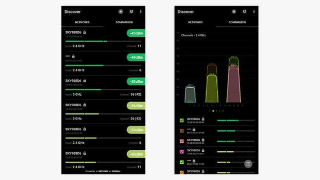 Wi-Fi Analyzer  Scanner Wi-Fi y resolución de problemas