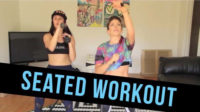 Get a Workout Without Leaving Your Chair<em></em>