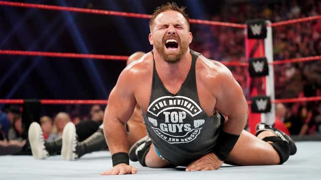 Dash Wilder, with partner Scott Dawson barely visible in the background, deals with hot balls.