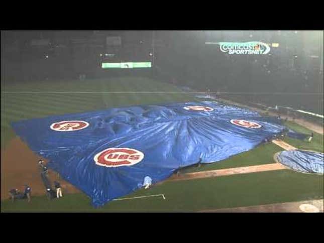 Report: Tarp Failure Due To Cubs Not Wanting To Pay For Obamacare
