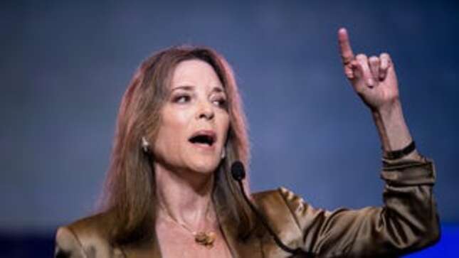 Image for article titled Marianne Williamson Went Full Goop at the Democratic Debate