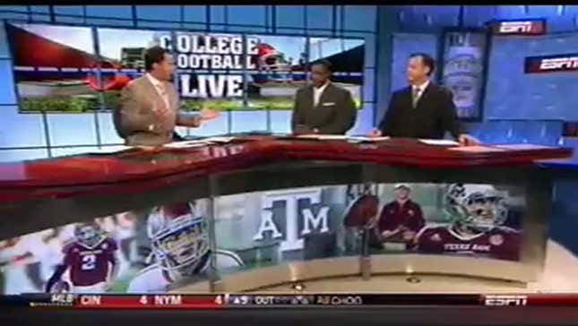 ESPN Guy Praises Johnny Manziel's "V-I-P-ness" (Say It Out Loud)