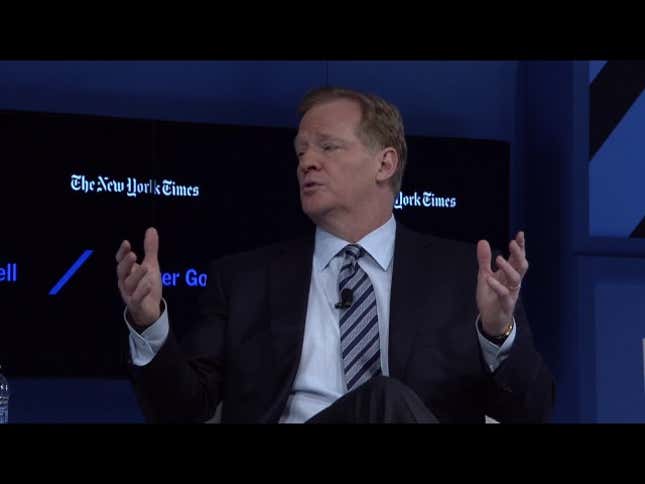 Roger Goodell On How Election Will Affect Roger Goodell: It Will Affect Roger Goodell<em></em>