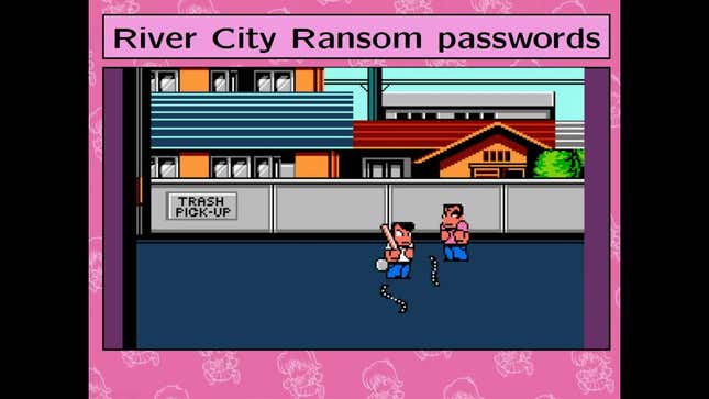 New <i>River City Ransom</i> Password Discovered After 27 Years