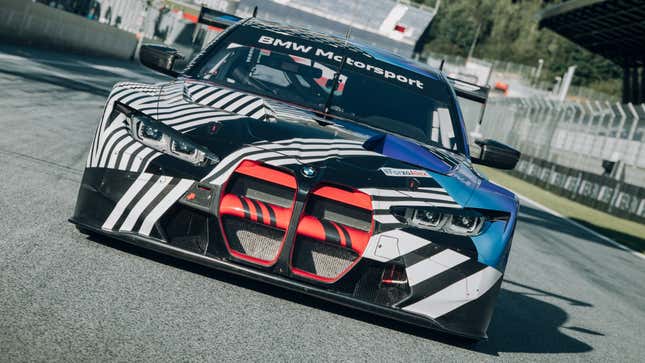 The BMW M4 GT3 Prototype Racer Proves The New Grille Looks Good When It's  Functional