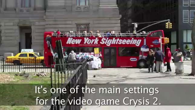 <em>Crysis 2</em>'s Manhattan Vs. Real Life Manhattan