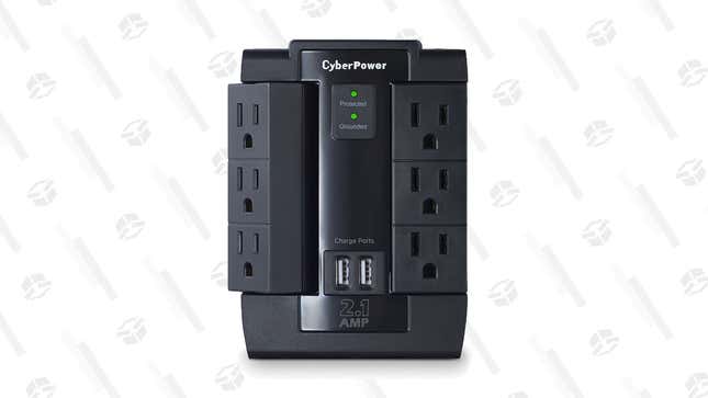 CyberPower Swivel Surge Protector | $12 | Amazon