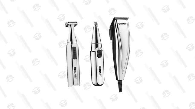 ConairMAN 3-in-1 Chrome Haircut Kit | $53 | Daily Steals | Use code KJCNAIR