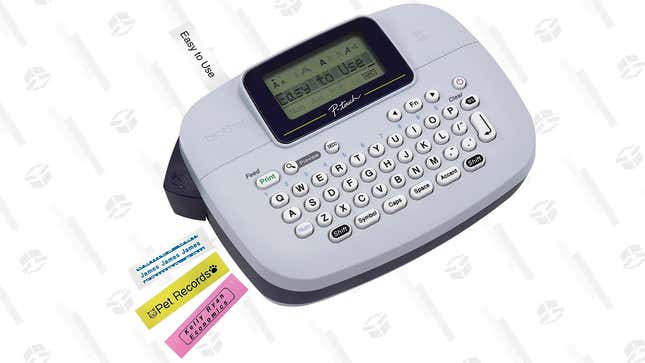 Brother P-touch, PTM95, Handy Label Maker | $10 | Amazon