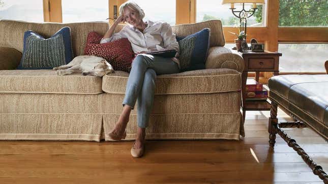 Image for article titled Woman Fulfills Manifest Destiny Of Hardwood Floor Throughout Home