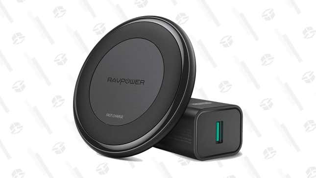 RAVPower 10W Fast Wireless Charger | $17 | Amazon | Clip coupon on-site + code SRQX4VJR