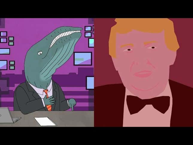 <i>BoJack Horseman</i>’s Tom Jumbo-Grumbo eviscerates Donald Trump