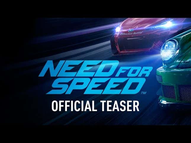 New <i>Need For Speed</i> Is A Complete Reboot
