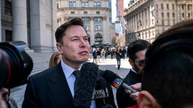 Image for article titled Elon Musk Allegedly Pushed A Former Employee, Tesla Denies: Report