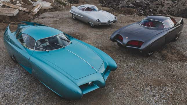 Image for article titled Alfa Romeo Bertone Aerodynamic Study Prototypes Sell At Auction For $14.8 Million