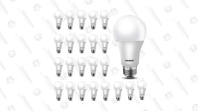 24-Pack LED Light Bulbs | $20 | Amazon | Use code EASY1999