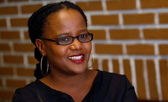 Haitian-American author Edwidge Danticat