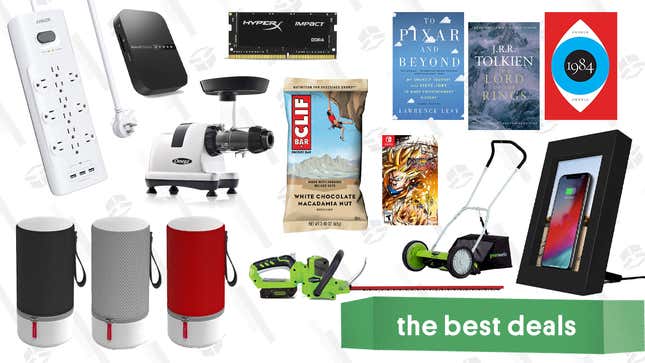 Image for article titled Saturday&#39;s Best Deals: Clif Bars, HyperX RAM, Kindle Books, and More