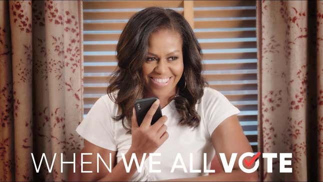 Unfortunately, Michelle Obama is Not Running For President, But She's All About Voting