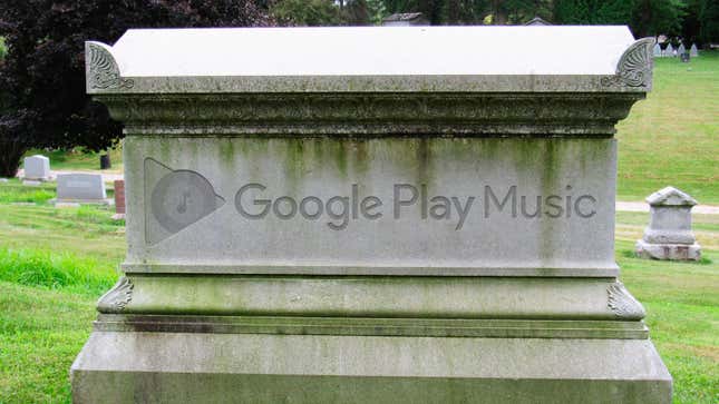 Image for article titled Google Play Music Will Officially Be Dead by December, but It Will Stop Working Long Before
