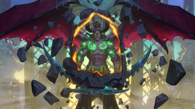 Image for article titled Hearthstone Adds First New Class Since Launch: Demon Hunters