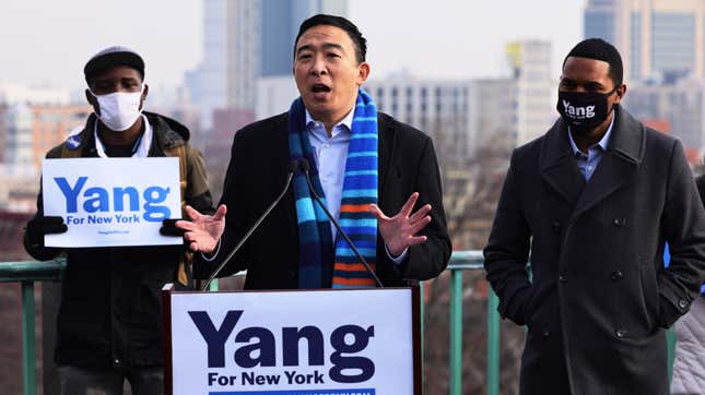 Image for article titled Mayoral Hopeful Andrew Yang: New York Needs Hype Houses