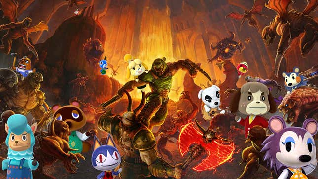Against All Odds, the Animal Crossing and DOOM Communities Have United - IGN