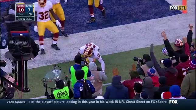 Santana Moss Goes Crazy On Refs After RG3 TD Called Back, Gets Ejected