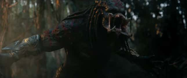 Blood, bullets, and "yo mama" jokes abound in <i>The Predator</i> red-band trailer