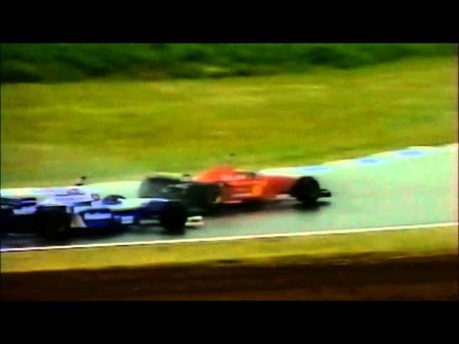 Remember Michael Schumacher's Incredible First Win For Ferrari?