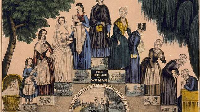 The Life and Age of Woman, via the Library of Congress.