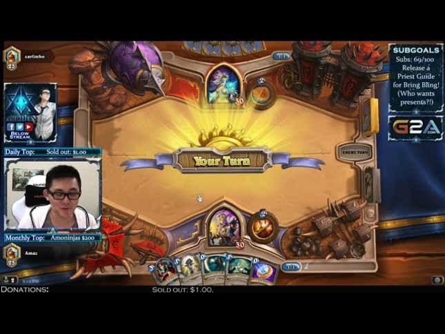 <i>Hearthstone </i>Master Loses To Low Rank Player With Starter Deck