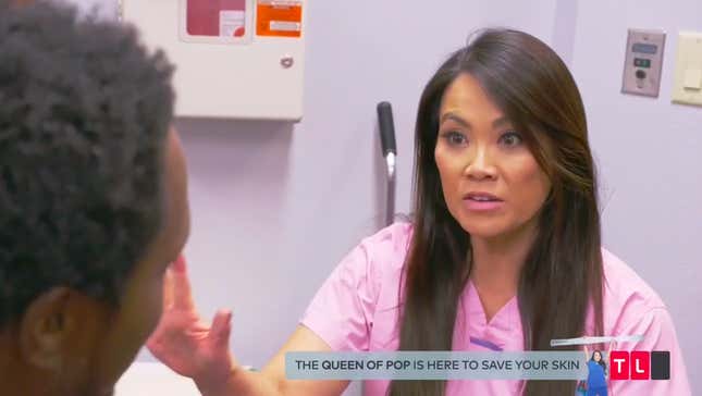 Image for article titled Beauty Tips From Someone With a 'Horse Hoof' Growing Out of Her Head, on Dr. Pimple Popper