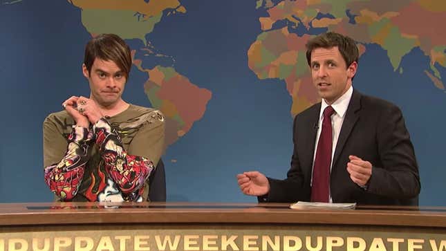 Image for article titled New York&#39;s hottest time-suck is watching the official compilation of every single Stefon SNL sketch