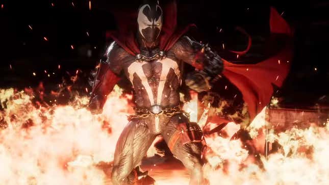 Image for article titled Spawn Has A Lot Of Weapons In Mortal Kombat 11