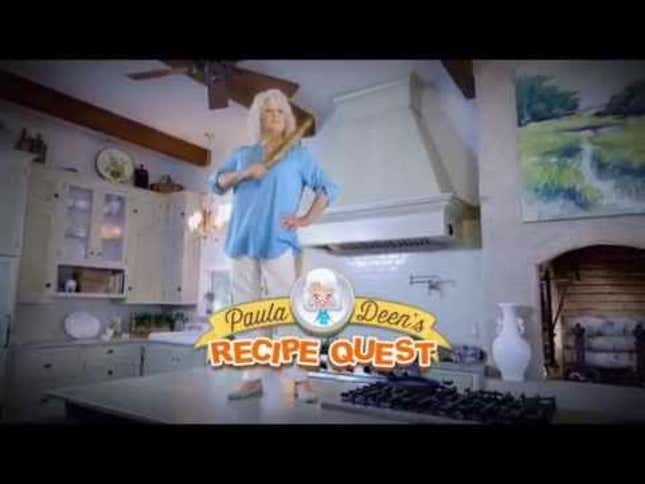 Paula Deen's New Game Commercial Is Totally Batshit