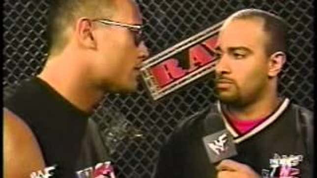 "The Rock Does Not Answer To You"