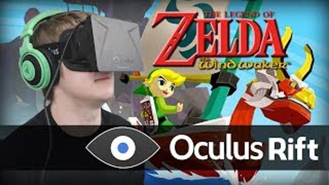 <em>Wind Waker,</em> In First Person, on the Oculus Rift