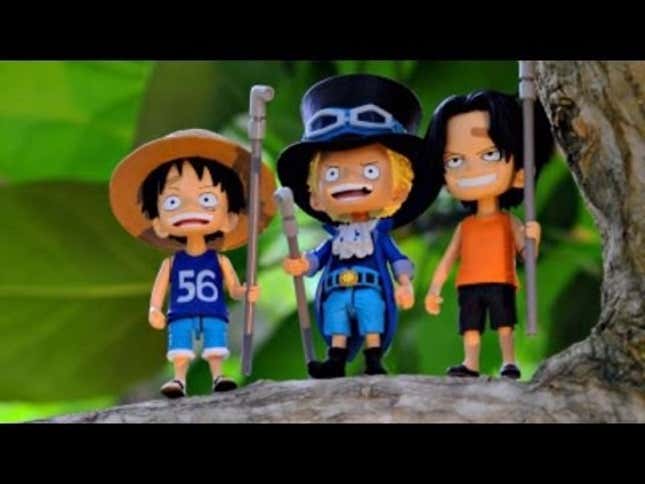 <em>One Piece</em> Brought to Life with Stop-Motion Animation and Toys