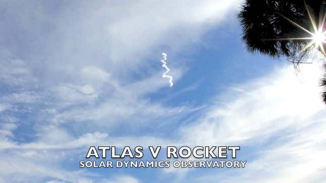 Hay veces que el boom sónico de los cohetes se hace visible (y el resultado es espectacular)<em></em>