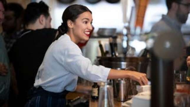 Image for article titled Saturday Night Social: Alexandria Ocasio-Cortez Made a New Friend