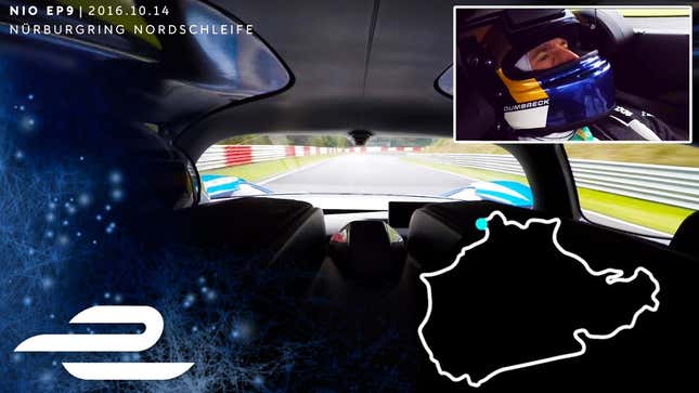 Watch The NIO EP9 Whir And Chirp Out Its Full Record Breaking Nürburgring Lap