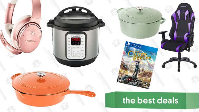 Image for article titled Tuesday&#39;s Best Deals: Cuisinart Gold Box, Bose Headphones, Instant Pot, and More