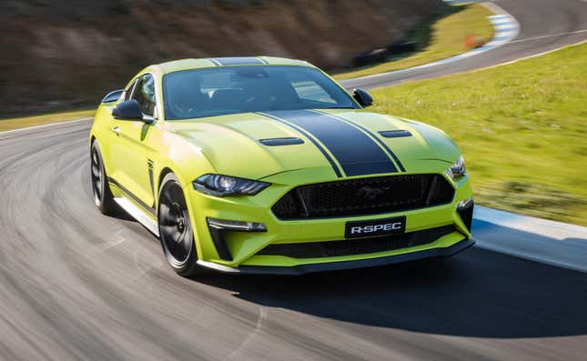 Image for article titled Ford Is Building A 700 HP Supercharged Mustang R-Spec For Australia