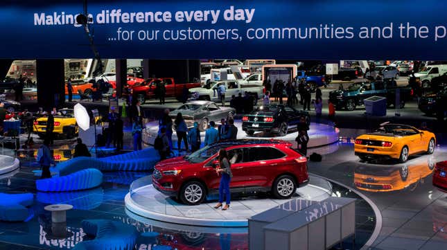 The North American International Auto Show in Detroit, which will likely feature in “American Auto” at some point.