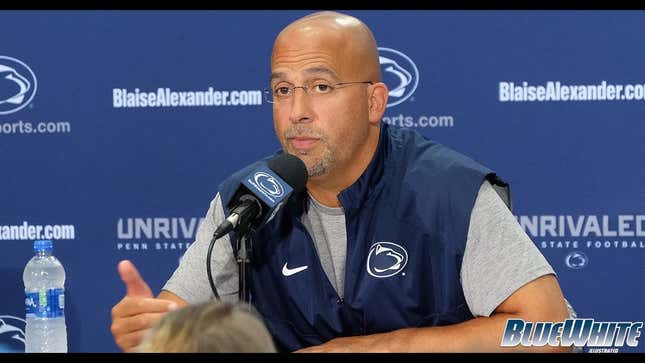 And Now, James Franklin's Dark Purple Butt